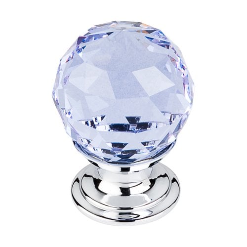Top Knobs TK113PC, 11/8 Inch Length Crystal Disco Knob