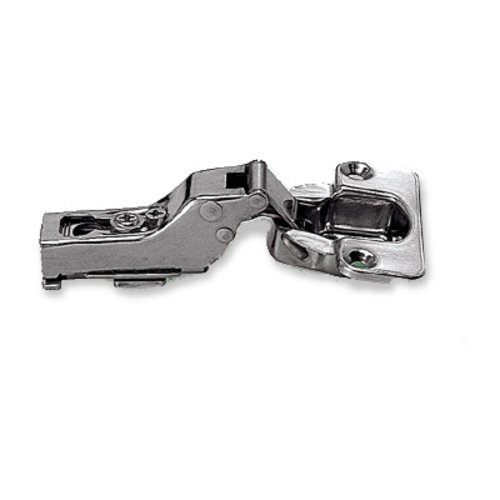 Concealed Full Overlay 1- 3/8 in. (35 mm) Frameless Hinge, Toolless Clip-On Cup assembly (10-Pack)