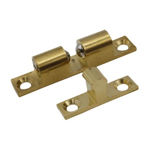 Large Double Ball Catch Brass SPCSE24103
