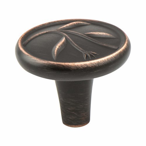 Berenson Art Nouveau 13/8 Inch Diameter Bronze Knob