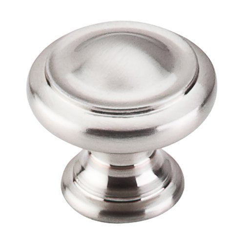 Top Knobs M1116, 1-1/8 Inch Length Nouveau III Dome Cabinet Knob ...