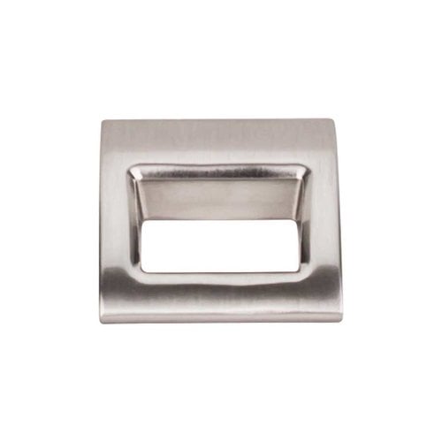 Top Knobs TK615BSN, 11/8 Inch Width Mercer Tango Finger Pull, Brushed Satin Nickel