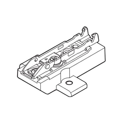 Grass F058139888217, Tiomos Screw on Wing Frameless Mounting Plate 9 ...