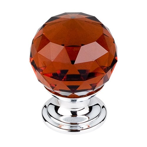 Top Knobs TK121PC, 11/8 Inch Length Crystal Disco Knob