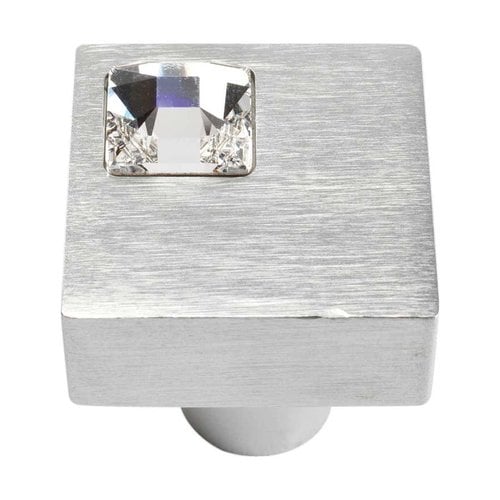 Atlas Homewares 3194MC, Boutique Crystal 1 Inch Diameter Matte Chrome