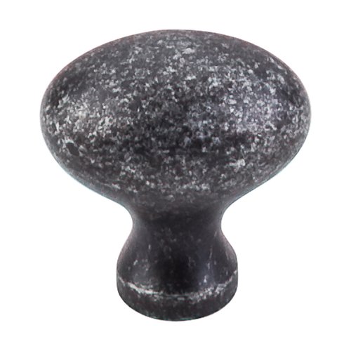Top Knobs M405, 11/4 Inch Length Somerset II Egg Knob, Black