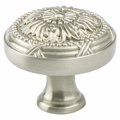 Berenson Toccata Artisan Style 1-1/2 Inch Diameter Brushed Nickel ...