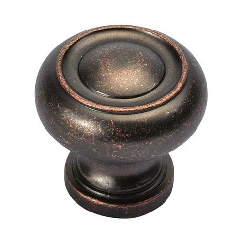 Hickory Hardware P3151-DAC, Cottage 1-1/4 Inch Diameter Dark Antique ...