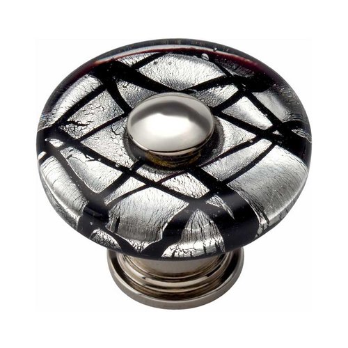 Atlas Homewares 3208CH, Glass 11/2 Inch Diameter Polished Chrome