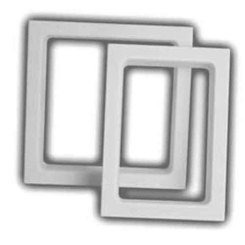 Fastcap ETRDOUBLE, Electric Trim Ring Double White