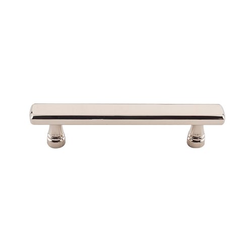 Top Knobs TK853PN, 33/4 Inch Center to Center Devon Kingsbridge Pull, Polished Nickel