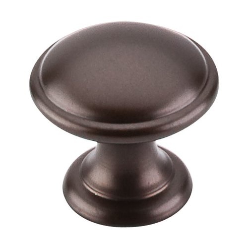 Top Knobs M1224, 1-1/4 Inch Length Dakota Rounded Cabinet Knob, Oil ...