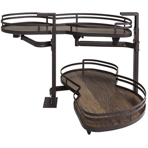 Hardware Resources BCSO215BOWDRH, 15 Inch Blind Corner Swing Out Right