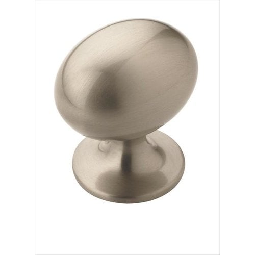 Amerock Allison Value Hardware 11/4 Inch Diameter Satin Nickel Knob BP53018G10