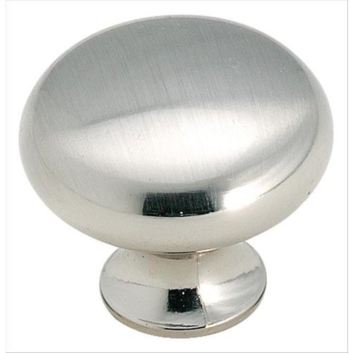 Amerock BP853G9, Allison Value Hardware 13/16 Inch Diameter Sterling Nickel Knob