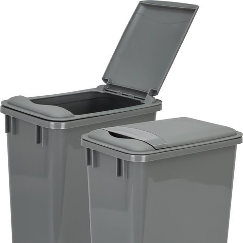 35-Quart Plastic Waste Container - All Cabinet Parts