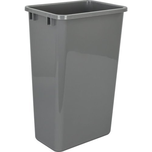 Hardware Resources CAN-50W 50-Quart Plastic Waste Container White