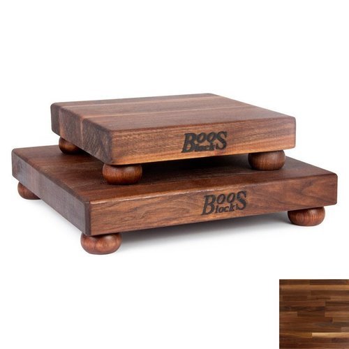John Boos 12 Inch X 12 Inch X 1 1 2 Inch Square Cutting Board With Bun 