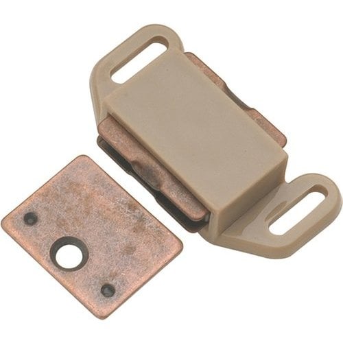 Hillman 55-mm Bronze Magnetic Catch Cabinet Latch in the Cabinet Latches  department at
