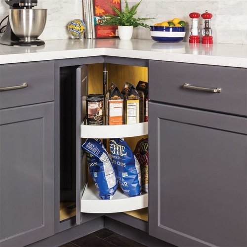 Hardware Resources PLSP28, 28 Inch Diameter PieCut Plastic Lazy Susan