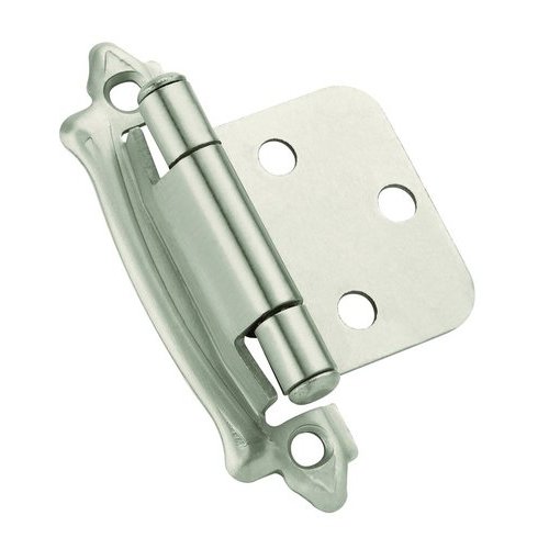 Amerock BPR7329G10, Variable Overlay Hinge 2 Inch Width, Satin Nickel ...