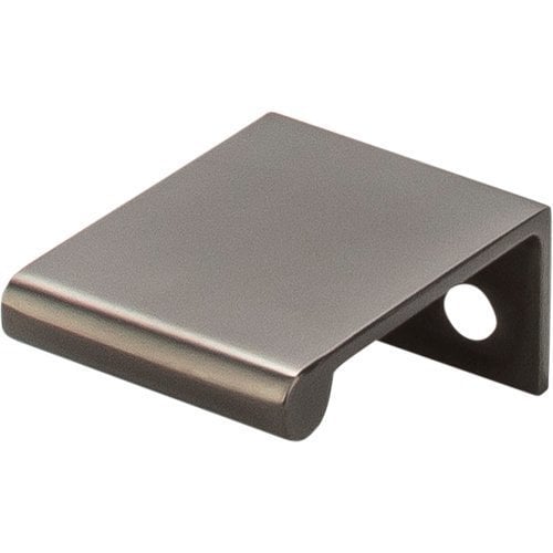 Top Knobs TK500AG, 5/8 Inch Center to Center Mercer Europa Finger Pull, Ash Gray