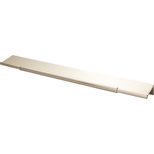 Top Knobs TK975BSN, Crestview Tab Pull 10" Center to Center Brushed