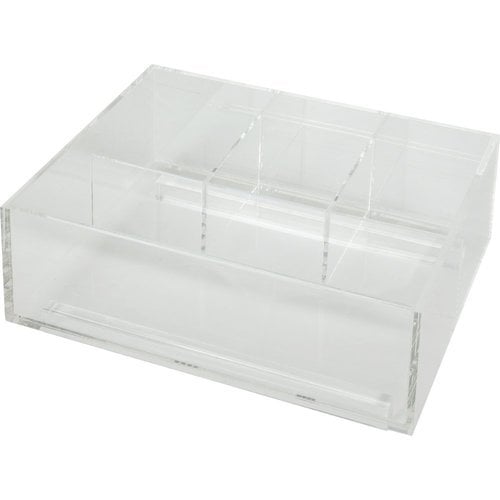 Hardware Resources VBPO-T01, Divided Acrylic Top Tray for Vanity ...