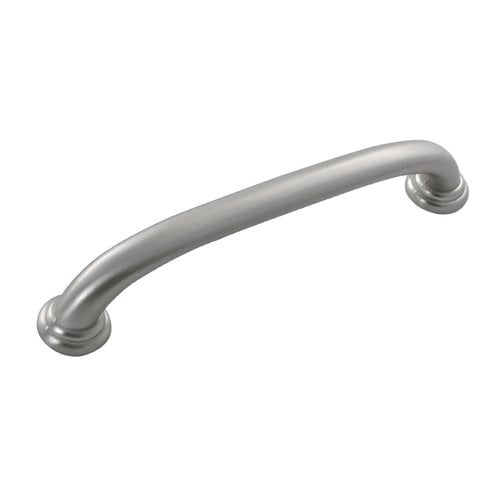 Hickory Hardware Maniglia Zephyr 128 Mm Satin Nickel: Tirella Per Mobili E Cassetti, Collezione Zephyr, Finitura Nichel Satinato.