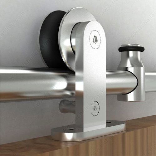 Richelieu 2-Pack Brushed Silver Zinc Door Damper