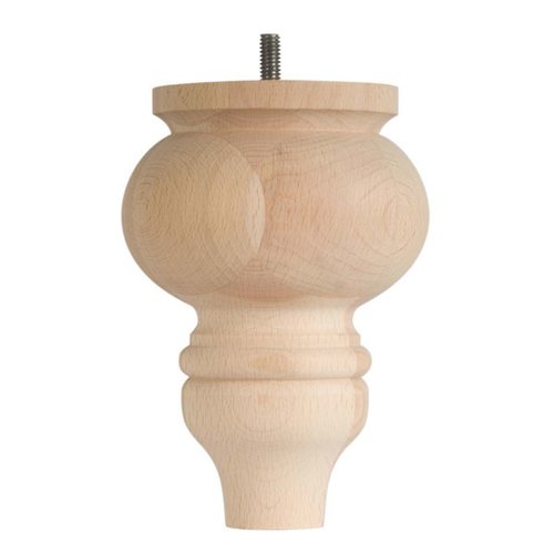 4-3/8 in. x 6 in. Gothic Bun Foot 4-3/8 in. x 6 in. Gothic Bun Foot