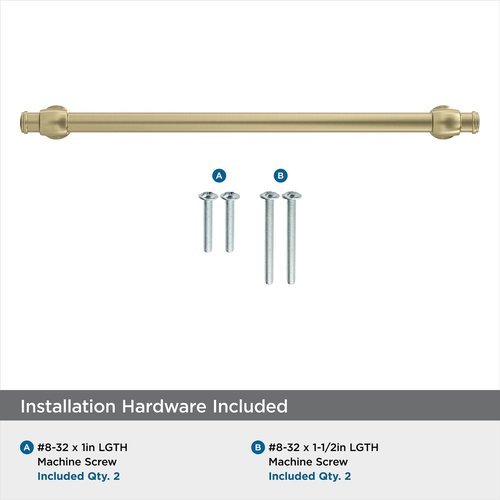 Amerock BP36769BBZ, Winsome 8-13/16 Inch Center to Center