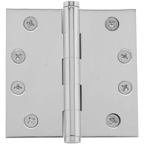 Baldwin Hardware 1040260INRP, 4 Inch Width x 4 Inch Height Mortise