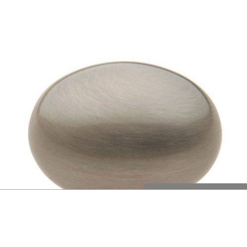 Baldwin Hardware 4913150, 13/8 Inch Diameter Oval Knob, Satin Nickel