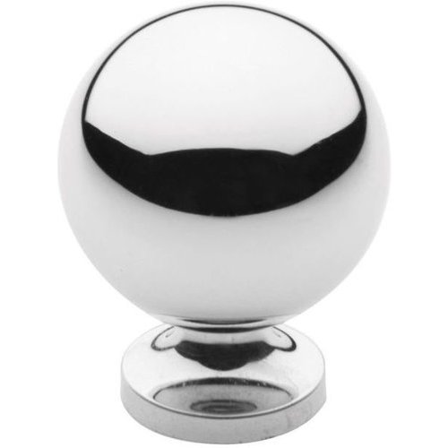 Baldwin Hardware 4960260, 1 Inch Diameter Ball Knob, Chrome