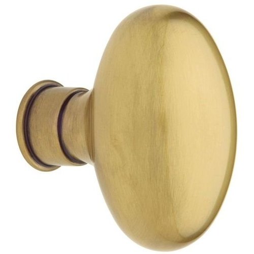 Baldwin Hardware 5025060MR, Pair of 5025 Series Door Knobs W/O Rose, Brass and Brown
