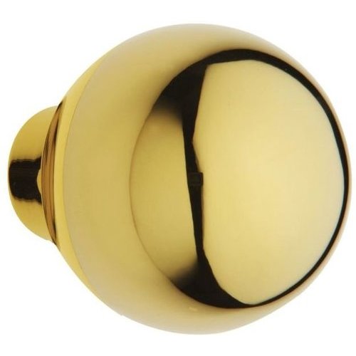 Baldwin Hardware Single 5041 Door Knob Without Rosettes, Lifetime Brass