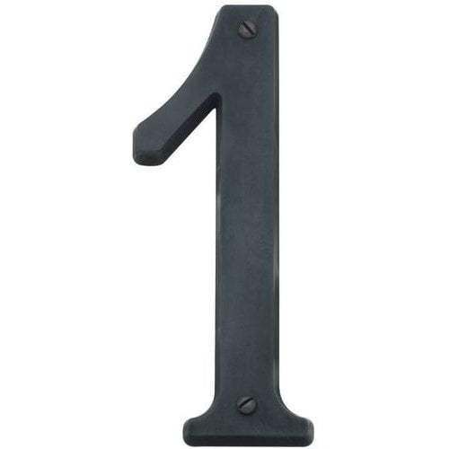 Baldwin Hardware 90671102, 43/4 Inch Carded House Number 1, Oil