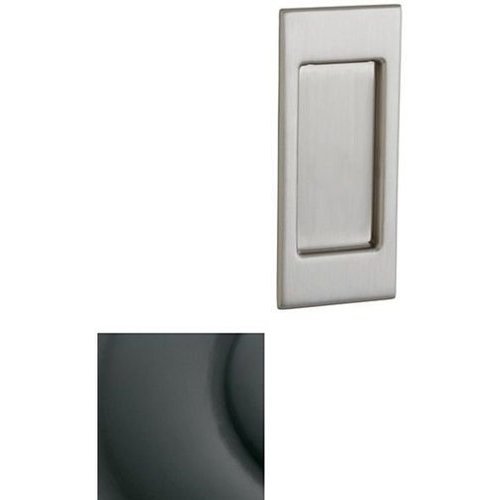 Baldwin Hardware PD006102IPS, Small Santa Monica Half Pair of Passage Sliding Door Lock, Oil
