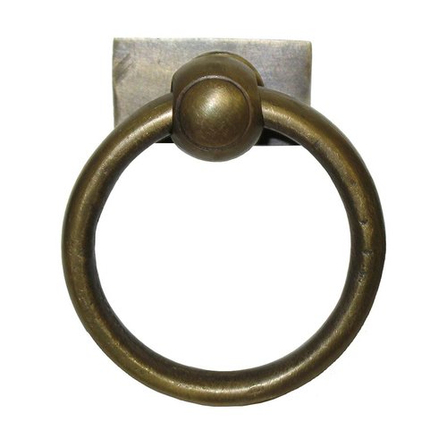 Gado Gado HRP4008, Ring Pulls 15/8 Inch Diameter Unlacquered Antique