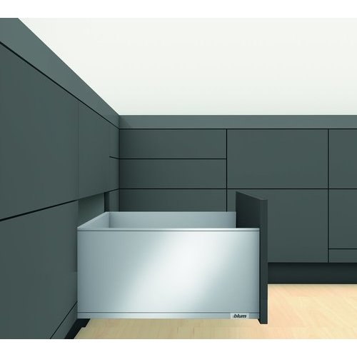 Blum 770F45S0S, 18 Inch Length Series F LEGRABOX Metal Drawer