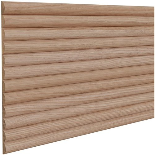 Brown Wood 011248104AK1, Solid Wood 1 Inch Bead Width Flexible