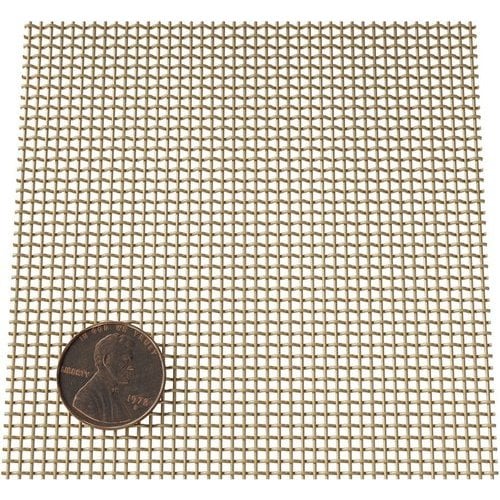 Woven Wire Mesh Cut to Size - Brass Mesh and Stainless Steel Mesh, Antique  Brass and Bronze