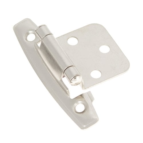 Hickory Hardware P296SN, 33/16 Inch Length Variable Overlay Hinge