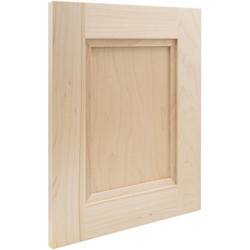 Cabinet Door Sample Unfinished Maple, Unfinished Cabinet Door