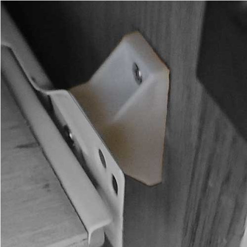 3/4 Inch Thickness Nylon Spacer for Drawer Slides, White