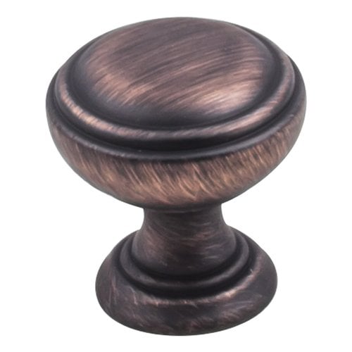 Jeffrey Alexander 658DBAC, Tiffany Cabinet Knob 1-1/4