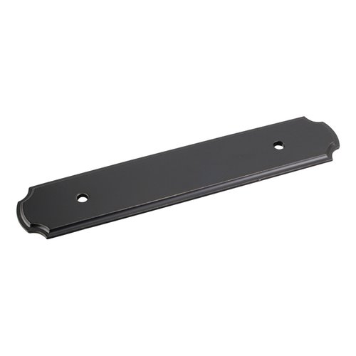 Jeffrey Alexander B81296BK, Plain Backplate 96MM Center to Center, Black