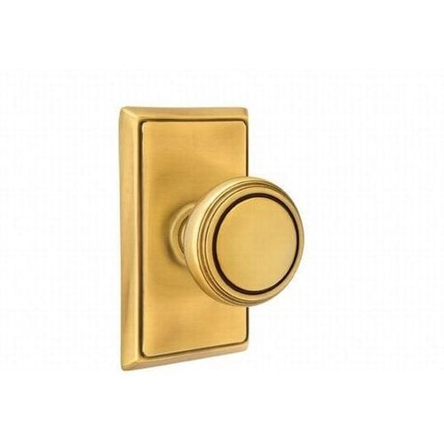 Emtek 8221NWUS7, Norwich Door Knob 2-3/8 Inch Backset Privacy With ...