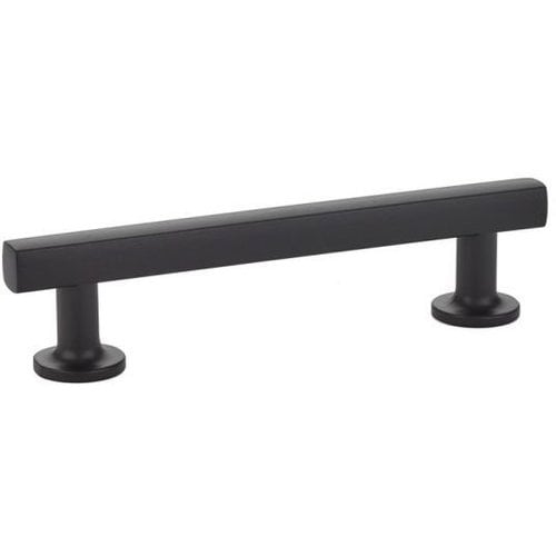 Emtek 86454US19, 4 Inch Center to Center Freestone Pull, Flat